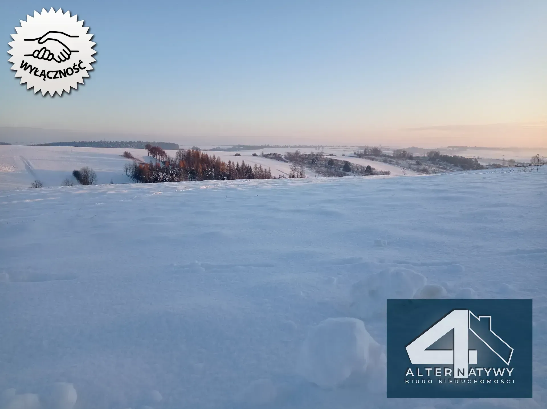 Widokowa działka 10 km od Ojcowa 3