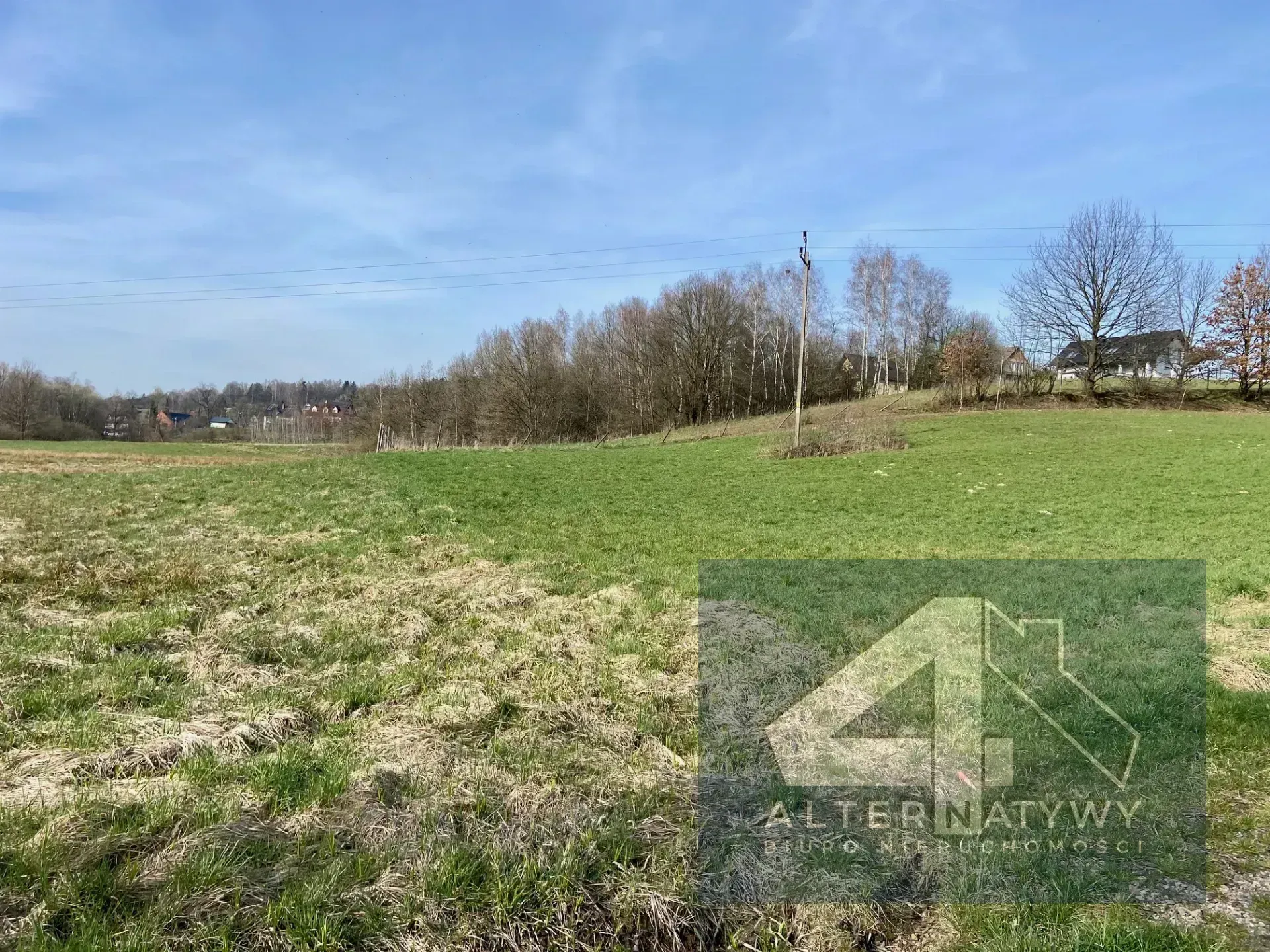 Ładna działka budowlana 10 arów 1