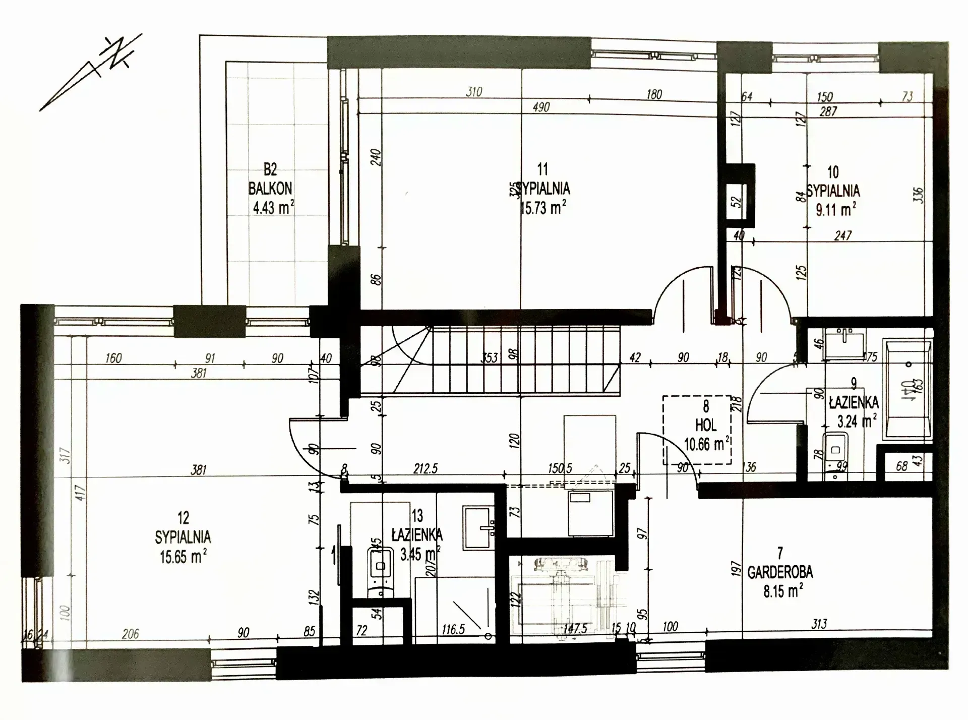 Nowoczesny apartament dwupoziomowy z windą 16