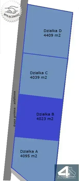 Działka blisko lasu i stawów. 6