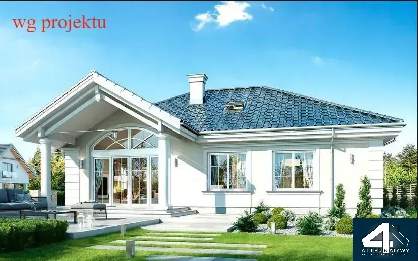 Rozpoczęta budowa domu koło Ozorkowa 3