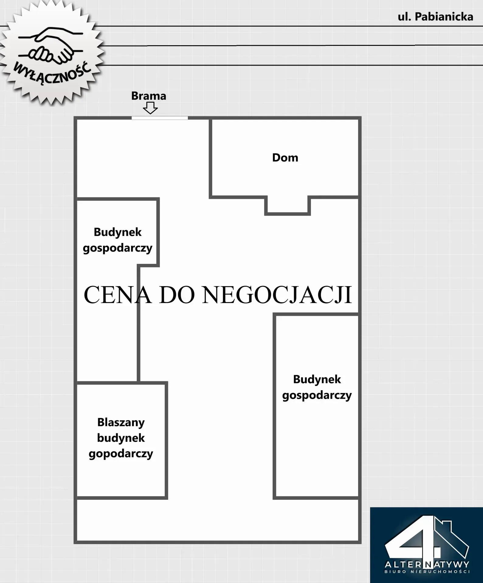 Świetna Lokalizacja - działka inwestycyjna 1