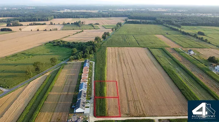 Bojszowy, działka budowlana  z warunkami zabudowy 3