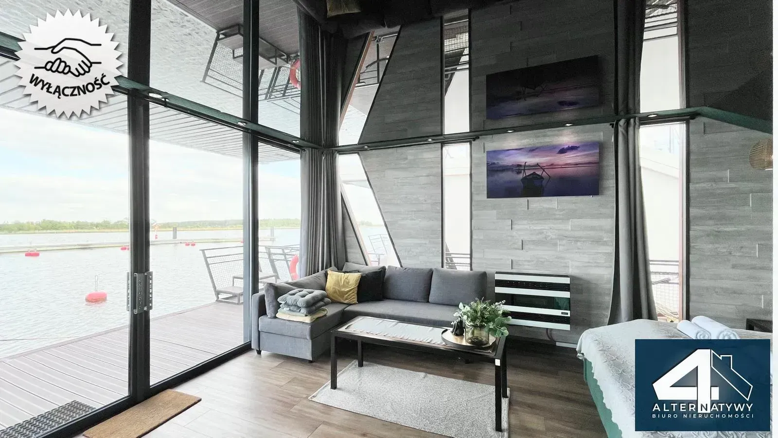 Dom na wodzie Houseboat 1