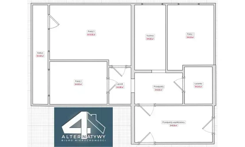 Przestronne M4 piękna panorama duży balkon 14