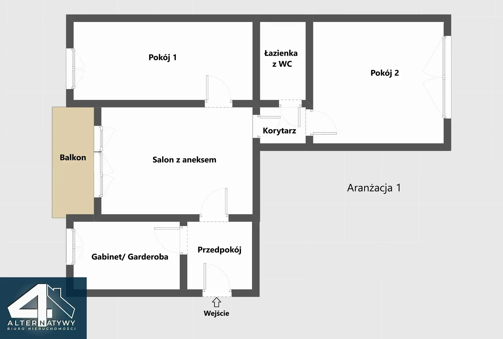 Świetnie skomunikowane, w pobliżu parku 12