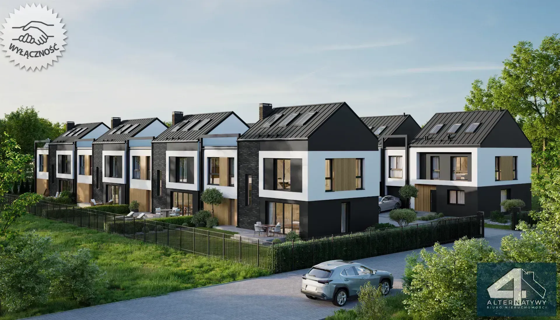 z 3 sypialniami, garderobą, garażem-blisko parku 1