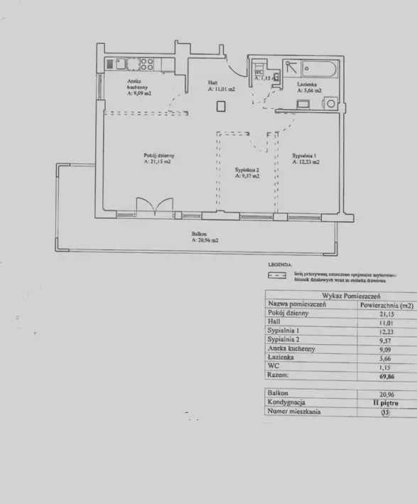 Komfortowe i nowoczesne z balkonem 20 m2 16