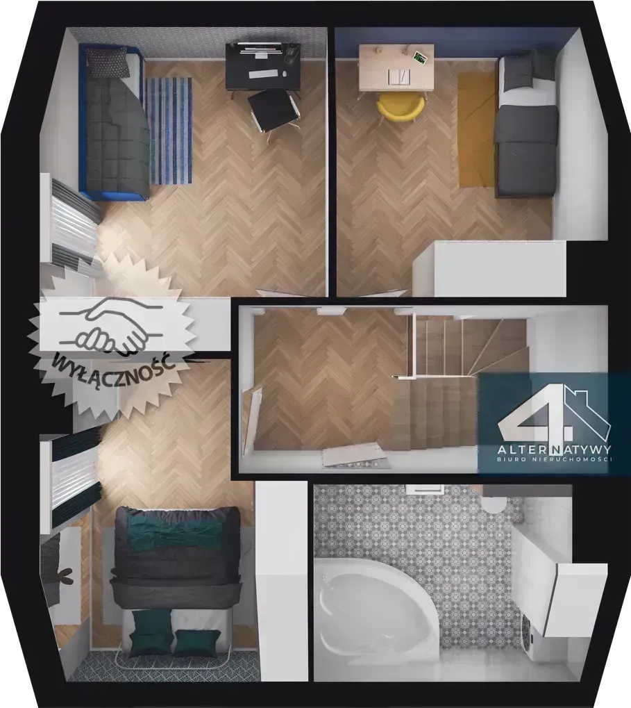 Dom wolnostojący - gmina Rzgów - blisko natury 7