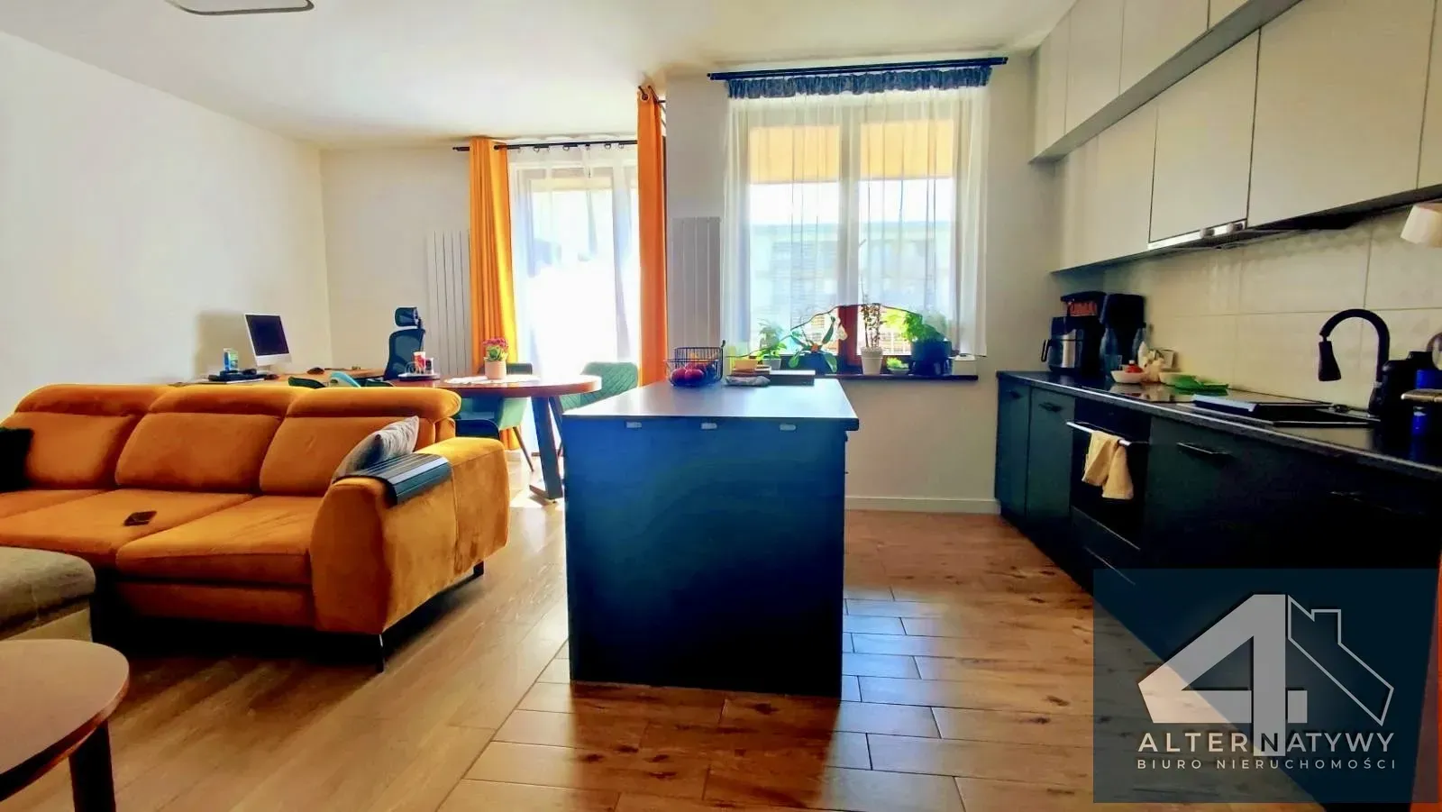 3 pokoje z aneksem+ balkon Ruczaj 1