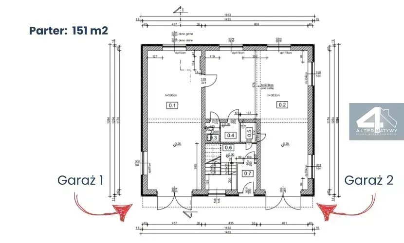 Dom + 2 duże garaże idealne pod firmę! 1