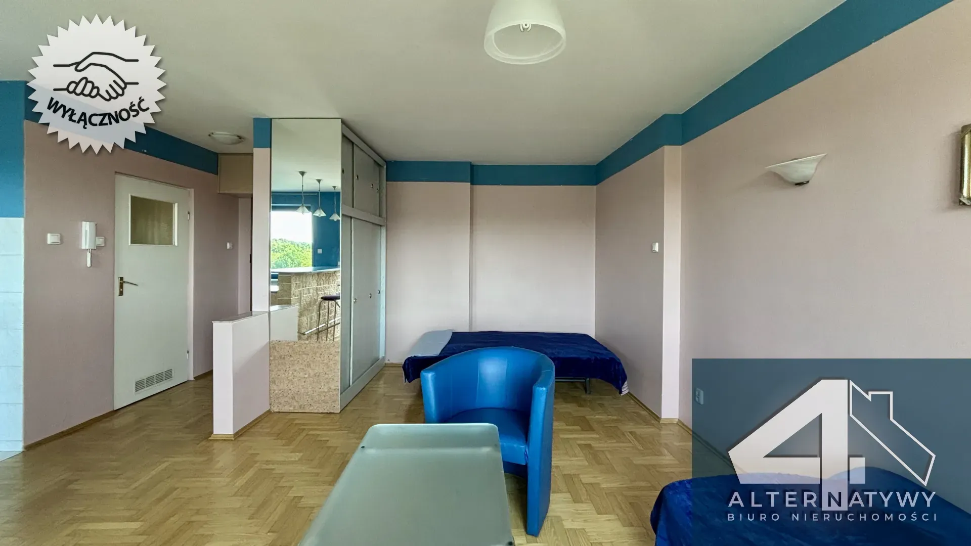 Przytulne studio – jak w centrum, a cicho! 5