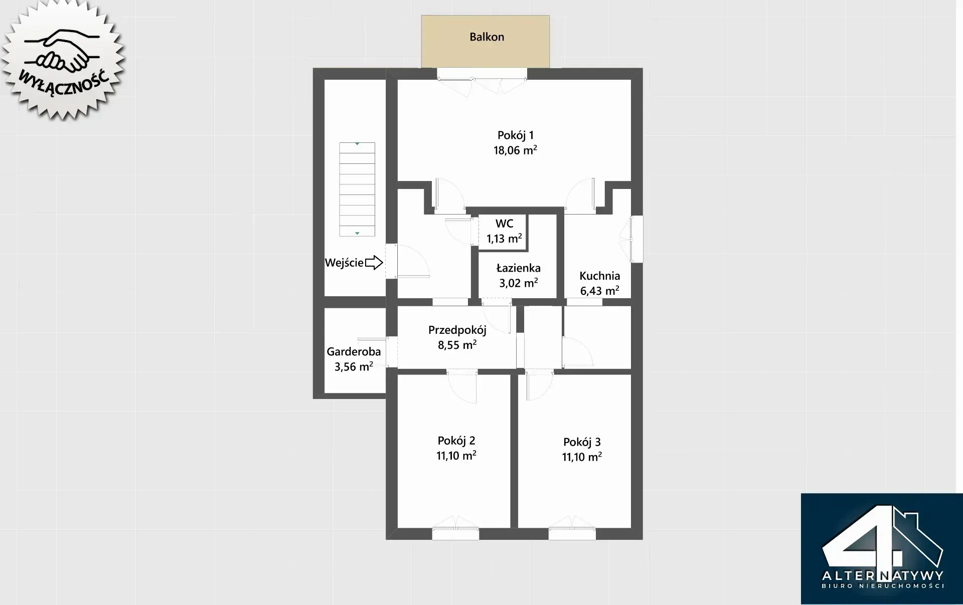 Niższa cena!  Mieszkanie do wejścia bez remontu 23