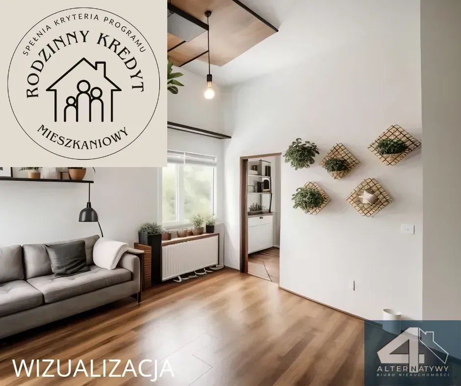 Mieszkanie 56 m2 z potencjałem aranżacyjnym 2