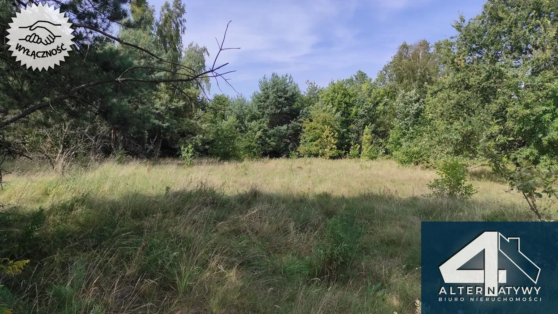 Działka budowlana w mieście ale w pobliżu lasu 4