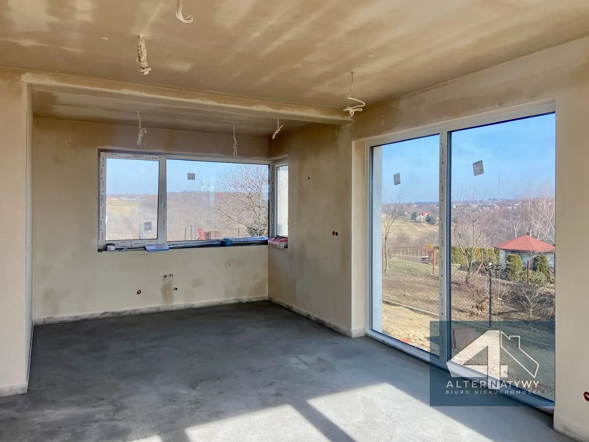 Nowy dom pod Wieliczką - widokowa działka! 4