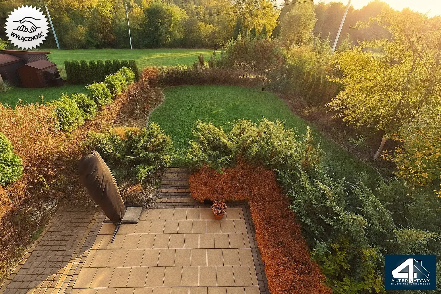 Dom z klimatem i ogrodem 129 m2 Rybna 15