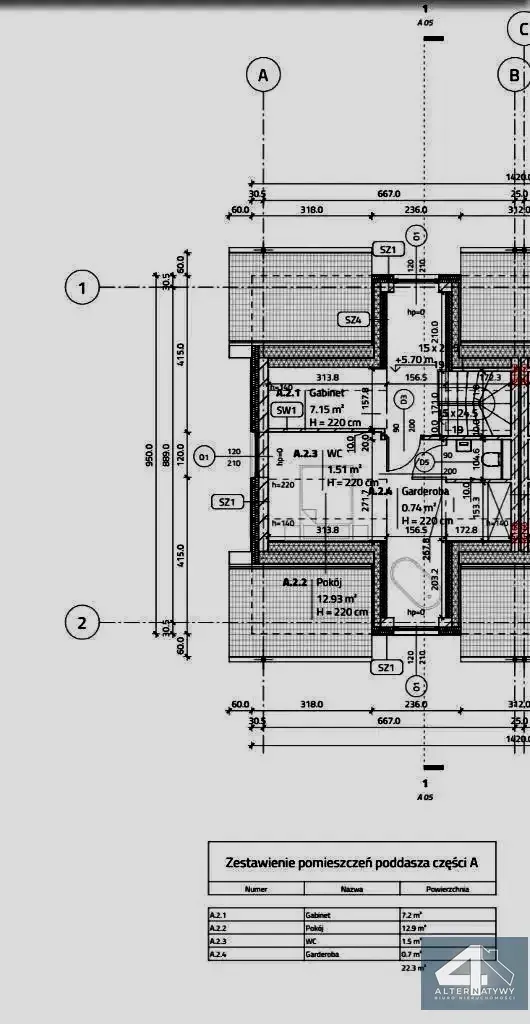 Dom bliźniak 7 pokoi+garaż, Zielonki 202m 16