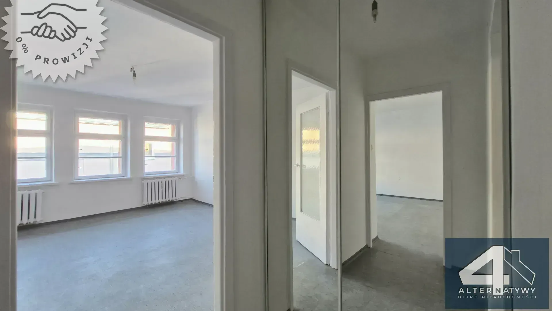 Duże mieszkanie M5 w okolicy Manufaktury 4