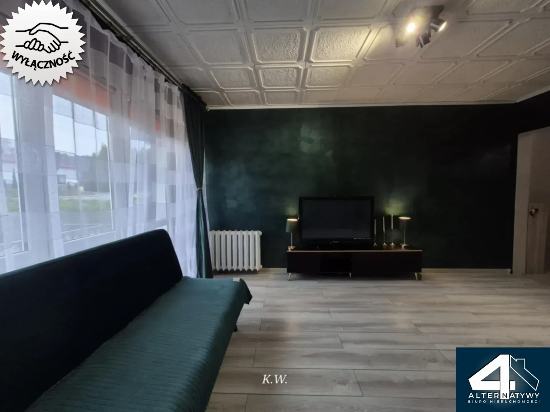 Przytulne 3-pokojowe mieszkanie na parterze. 3