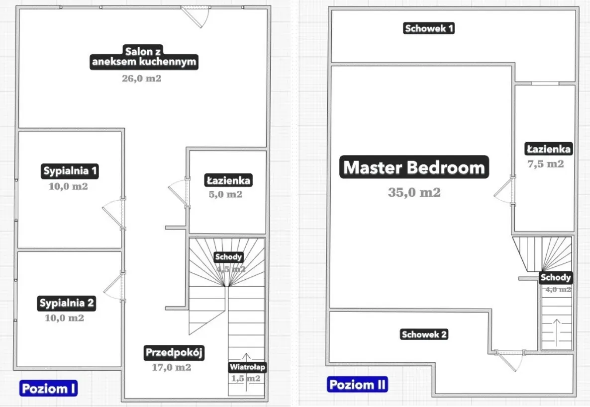 Nowoczesny, dwupoziomowy apartament Premium - 2023 12