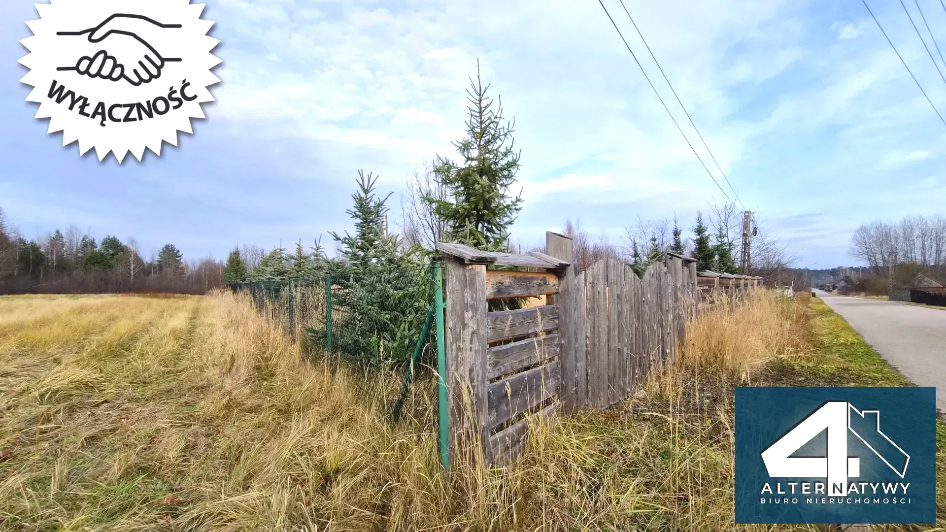 Malownicza działka we wsi Luta 6