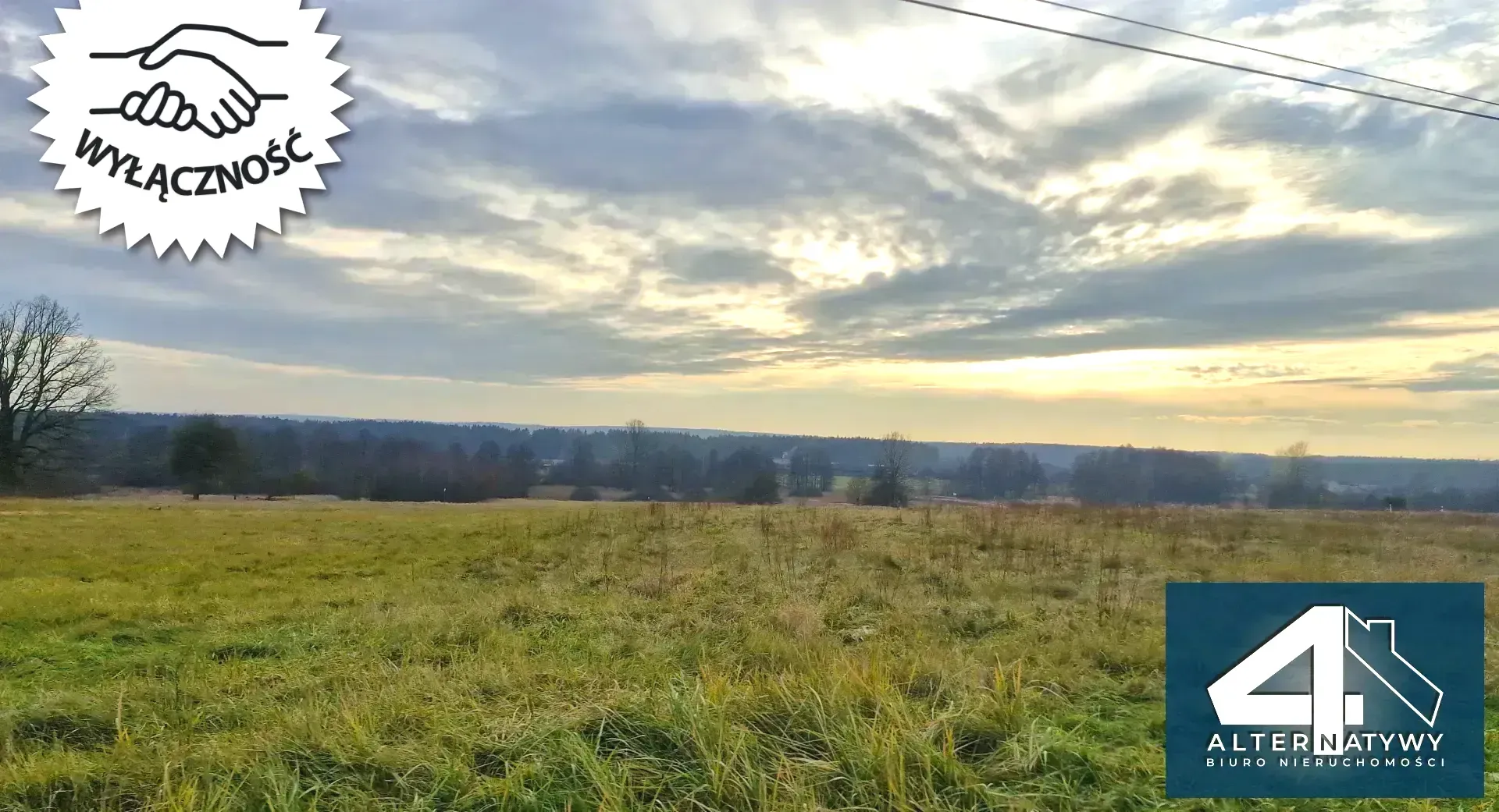 Malownicza działka we wsi Luta 9