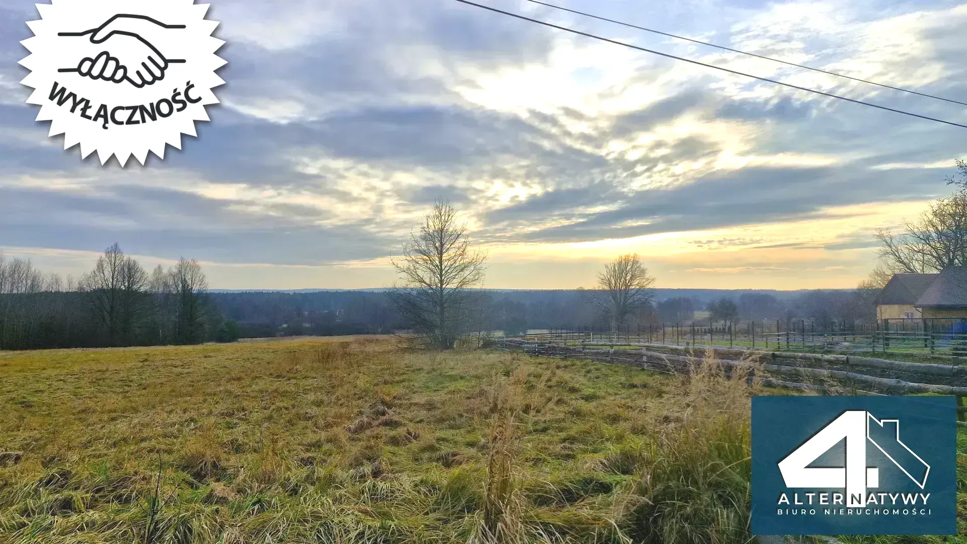 Malownicza działka we wsi Luta 10