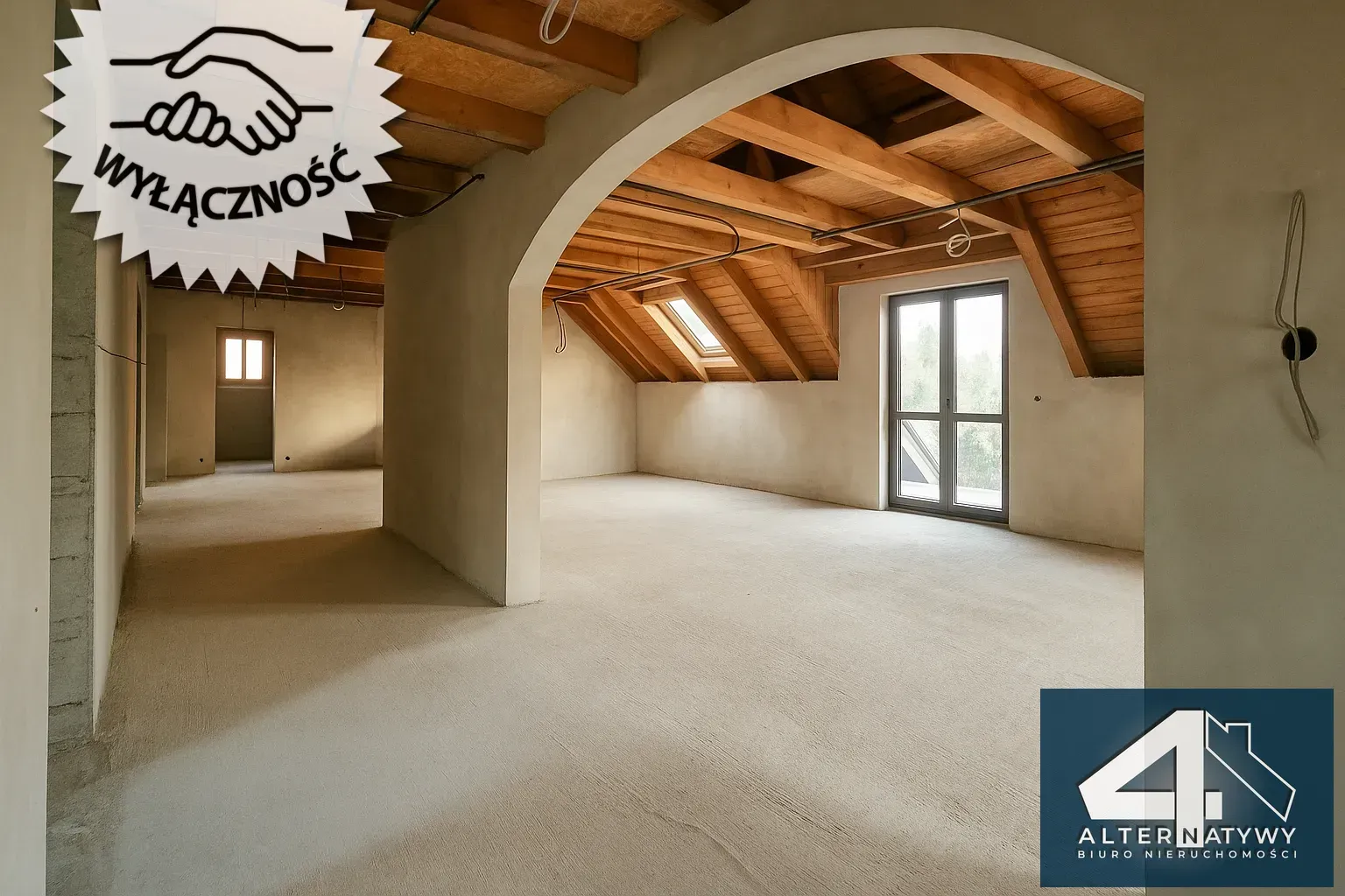 Hurtownia budowlana przy DK 42 na trasie 14