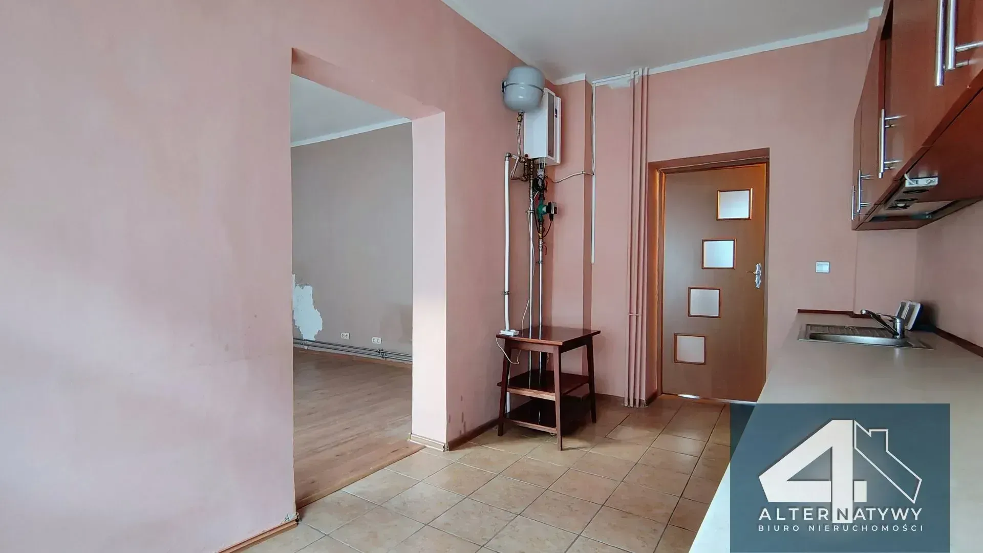 Mieszkanie z ogródkiem 3 pokoje do aranżacji 4