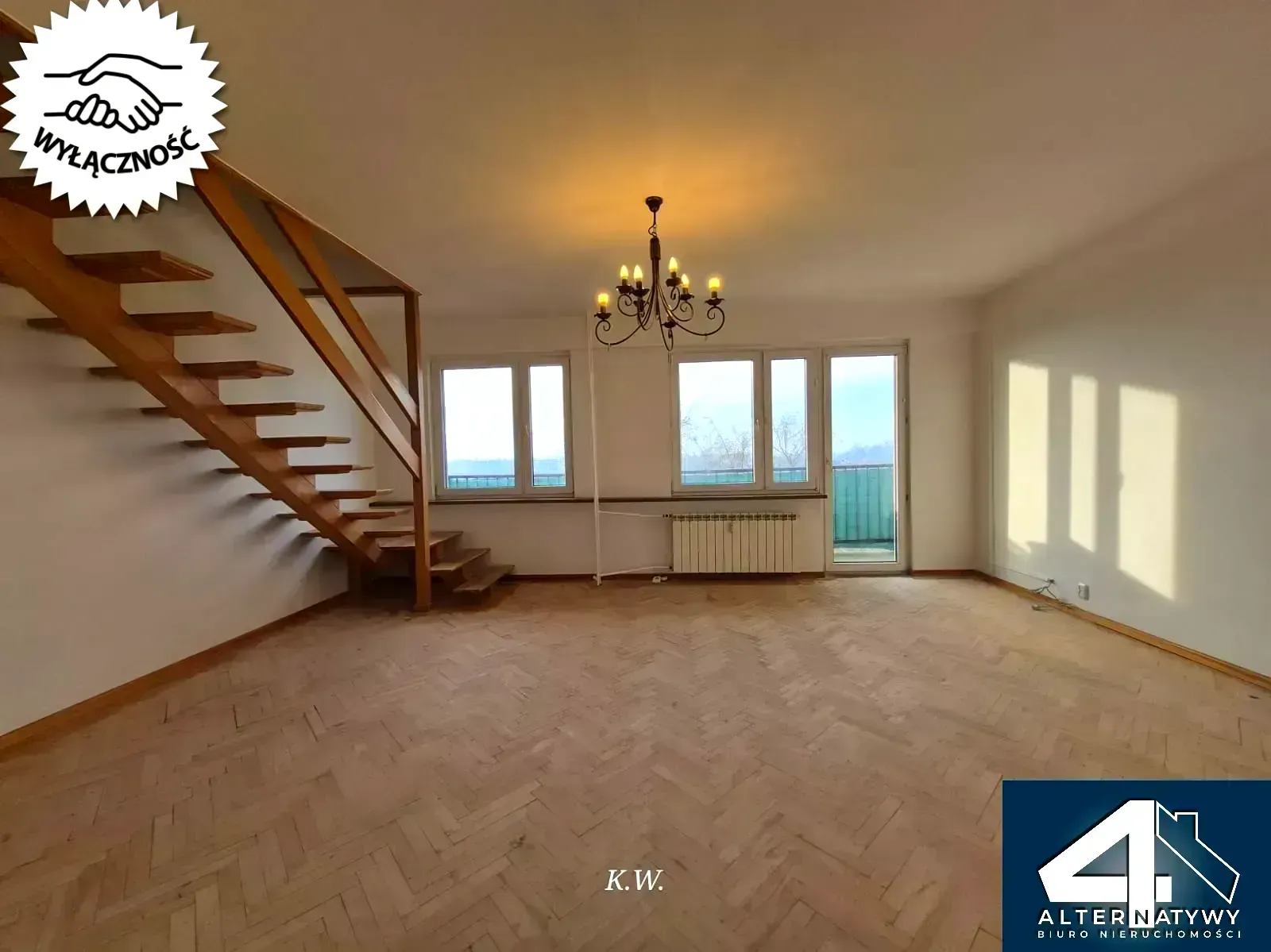 Duże mieszkanie z pięknym widokiem. 3