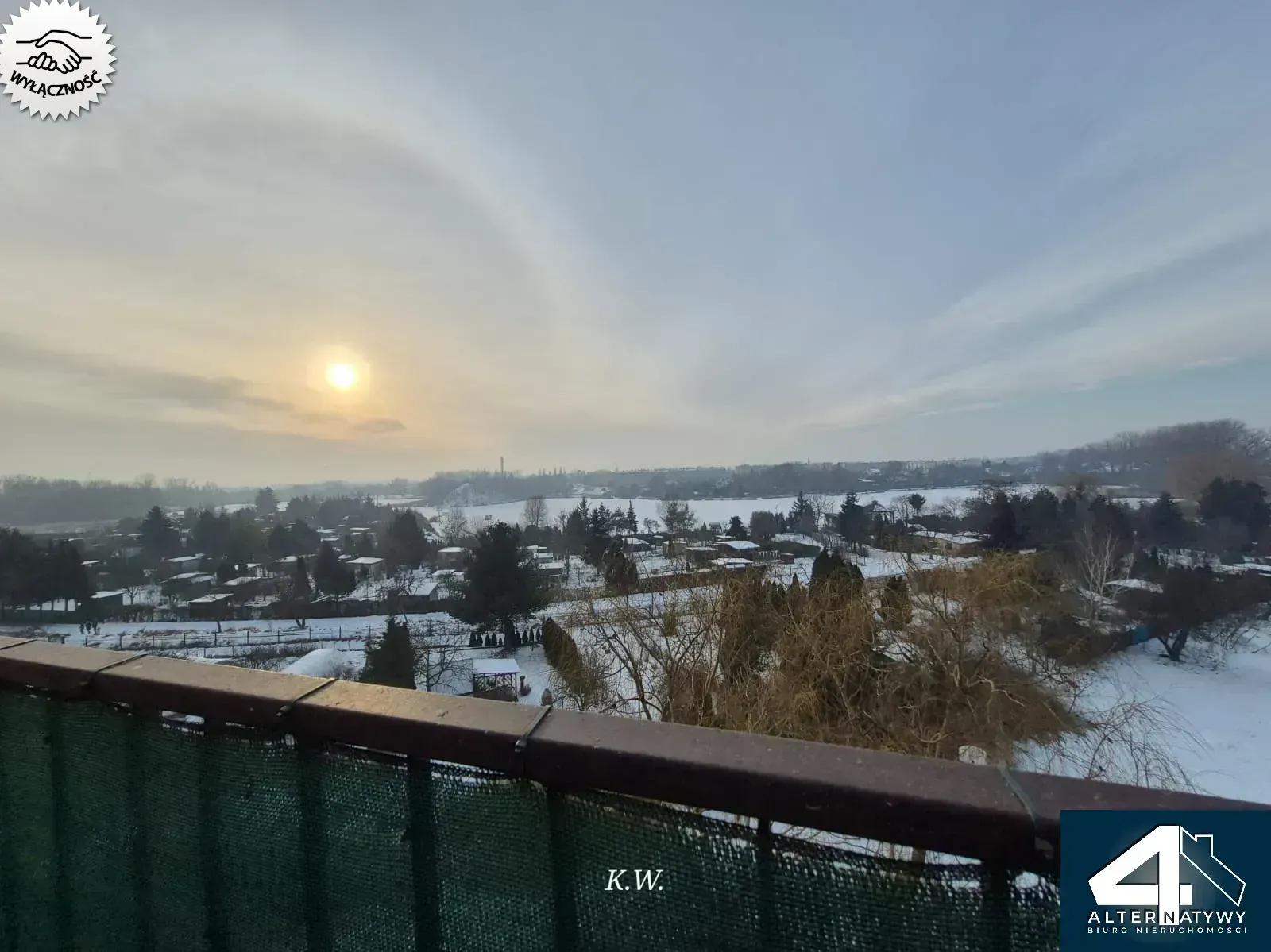 Duże mieszkanie z pięknym widokiem. 18