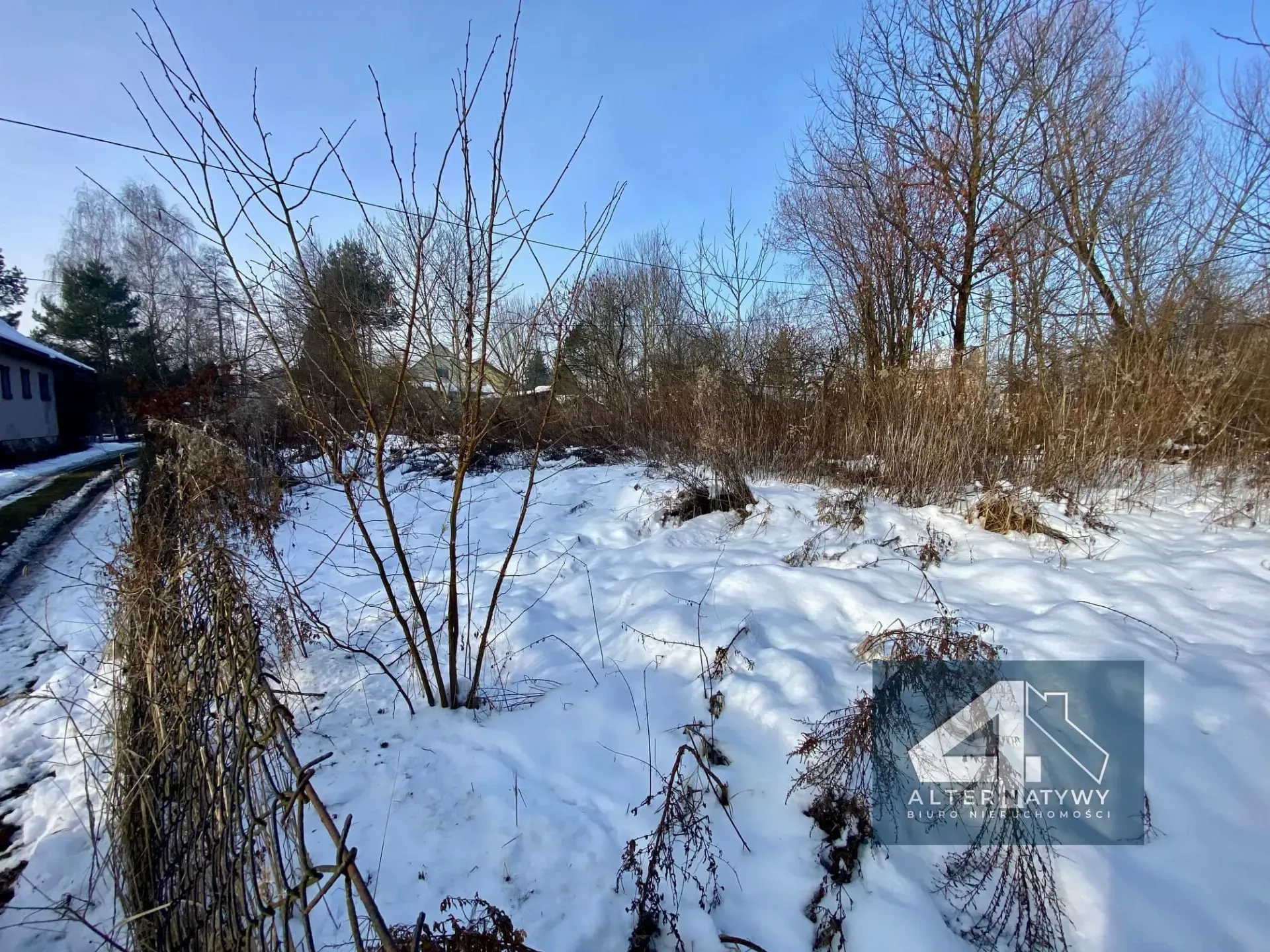 Działka 6 arów z projektem - Olszanica! 3