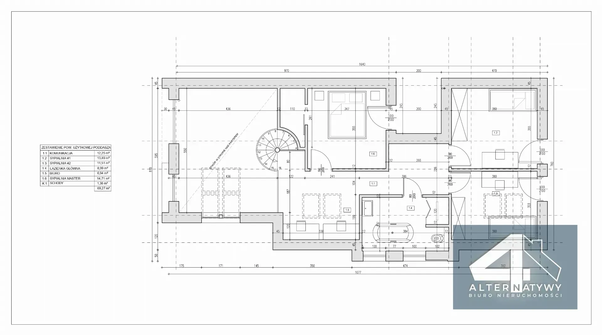 Działka 6 arów z projektem - Olszanica! 6