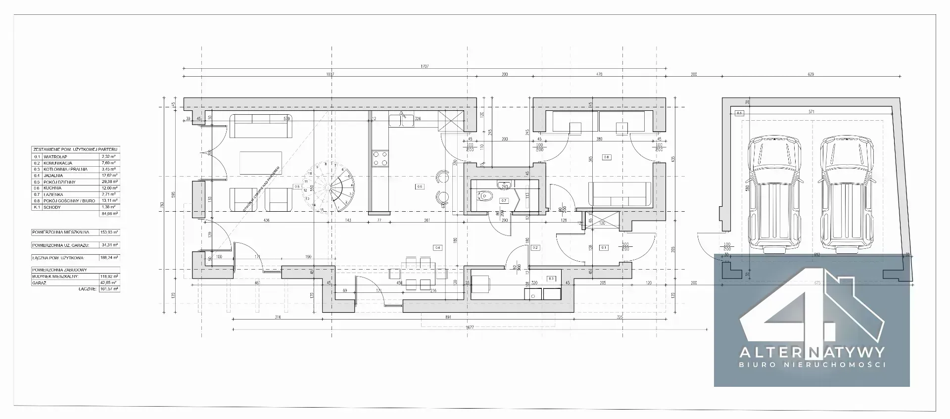 Działka 6 arów z projektem - Olszanica! 8