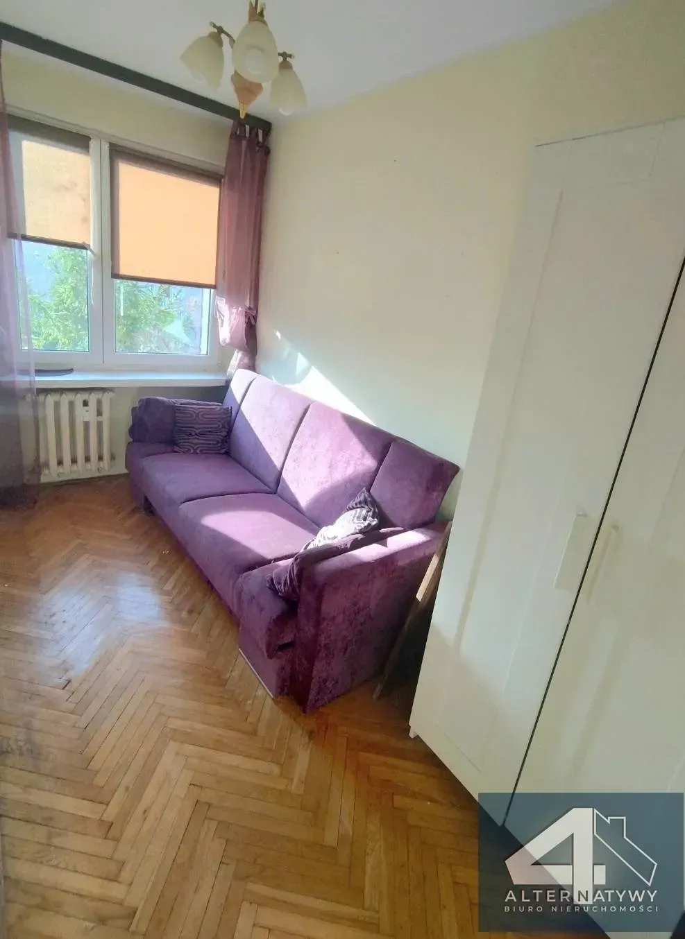 2 jasne pokoje, kuchnia, balkon, Na Stoku 36m 2