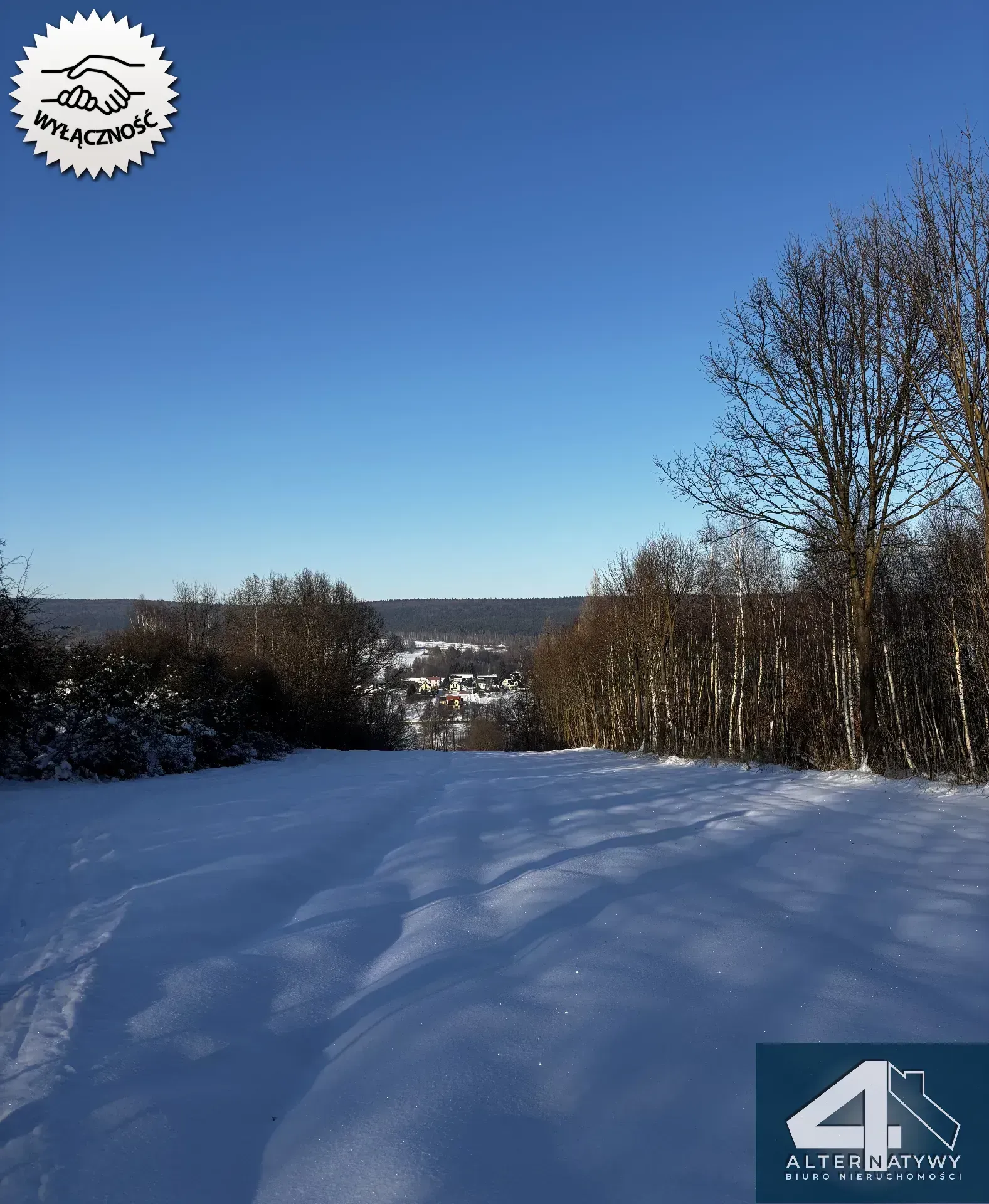 Wyjątkowa działka u podnóża Gór, gm. Bieliny 2