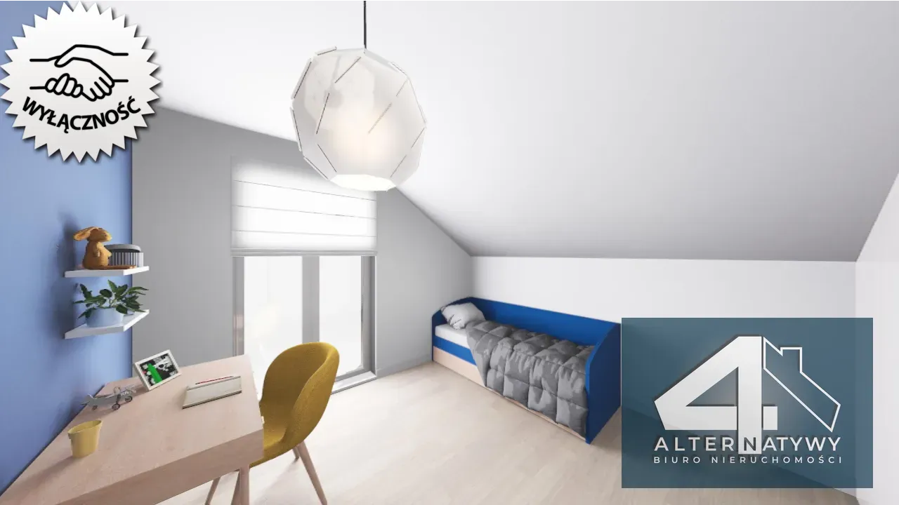 Atrakcyjny dom jednorodzinny dla rodziny 6