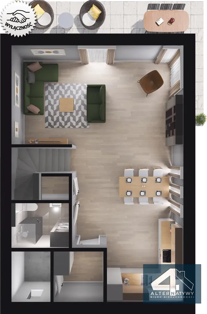 Atrakcyjny dom jednorodzinny dla rodziny 39