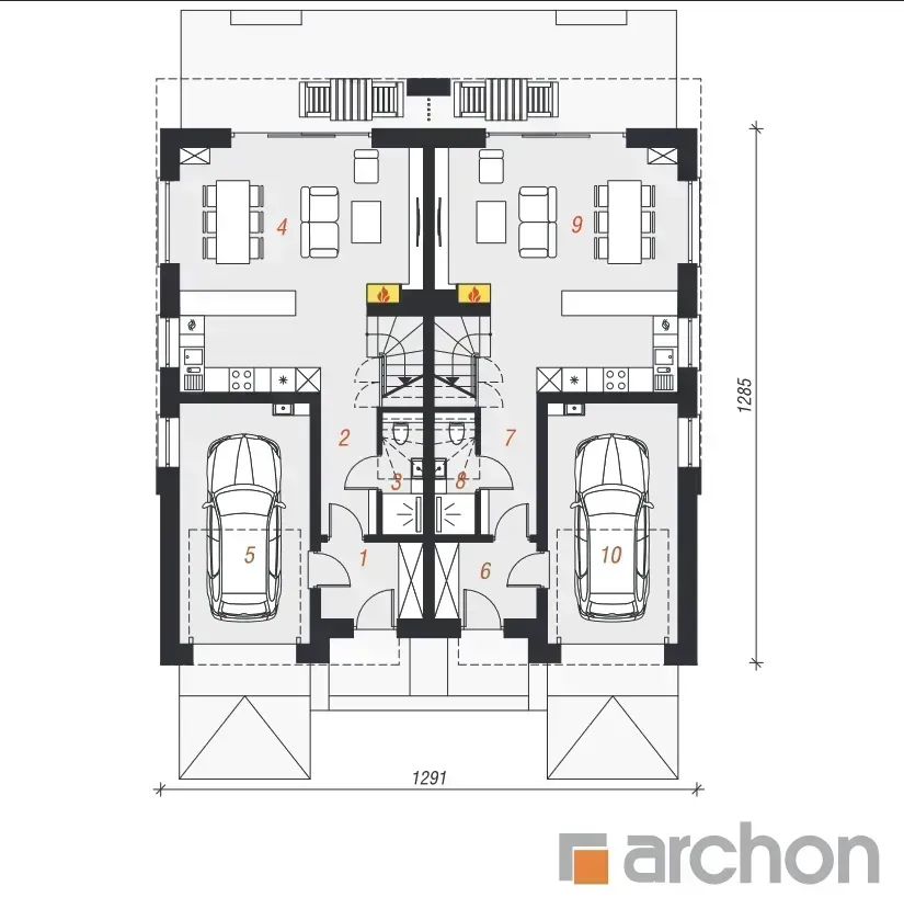 Dom z 3 sypialniami -bliskie okolice Łodzi. 6