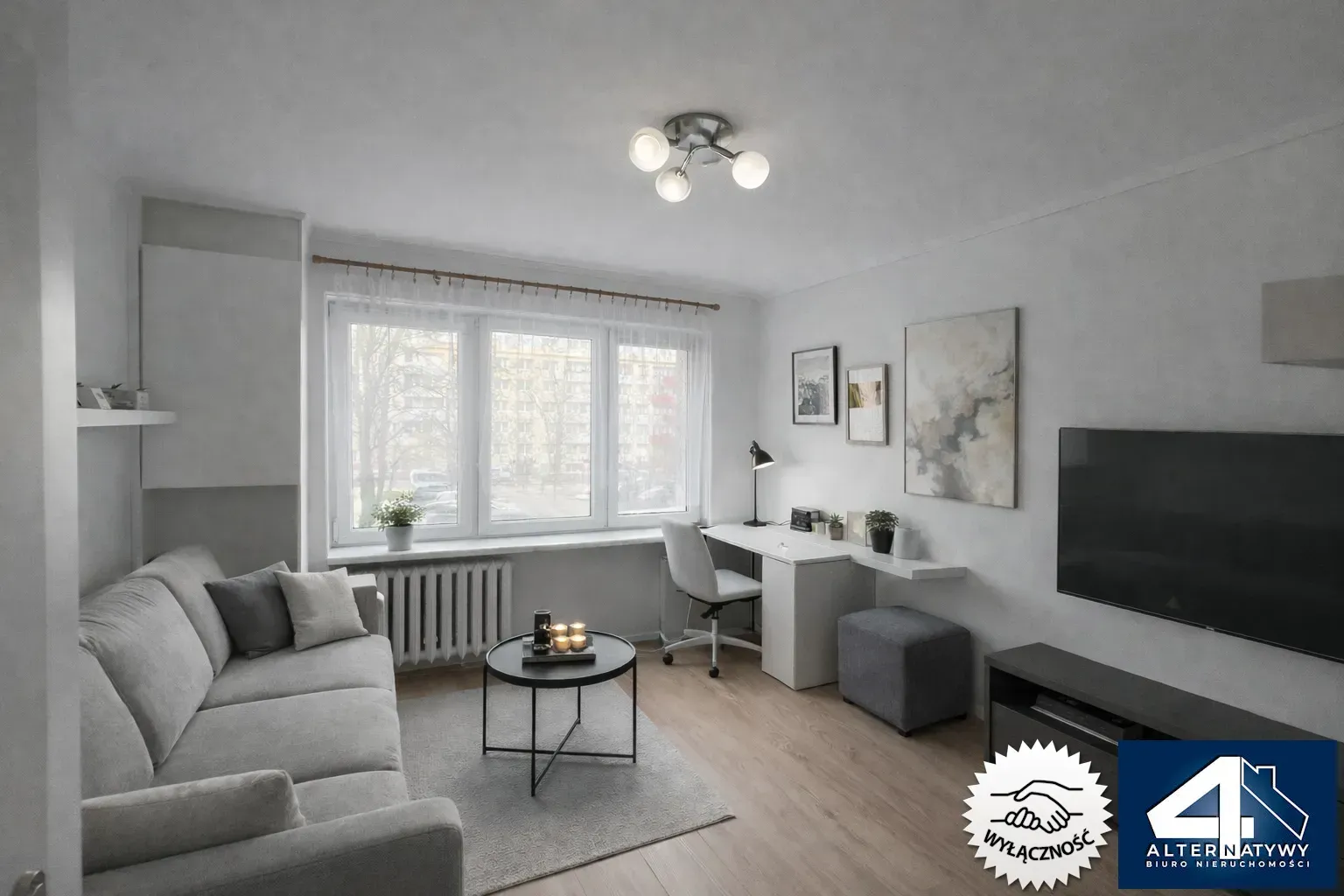 Telimeny: 2 pokoje + osobna kuchnia  + loggia 2