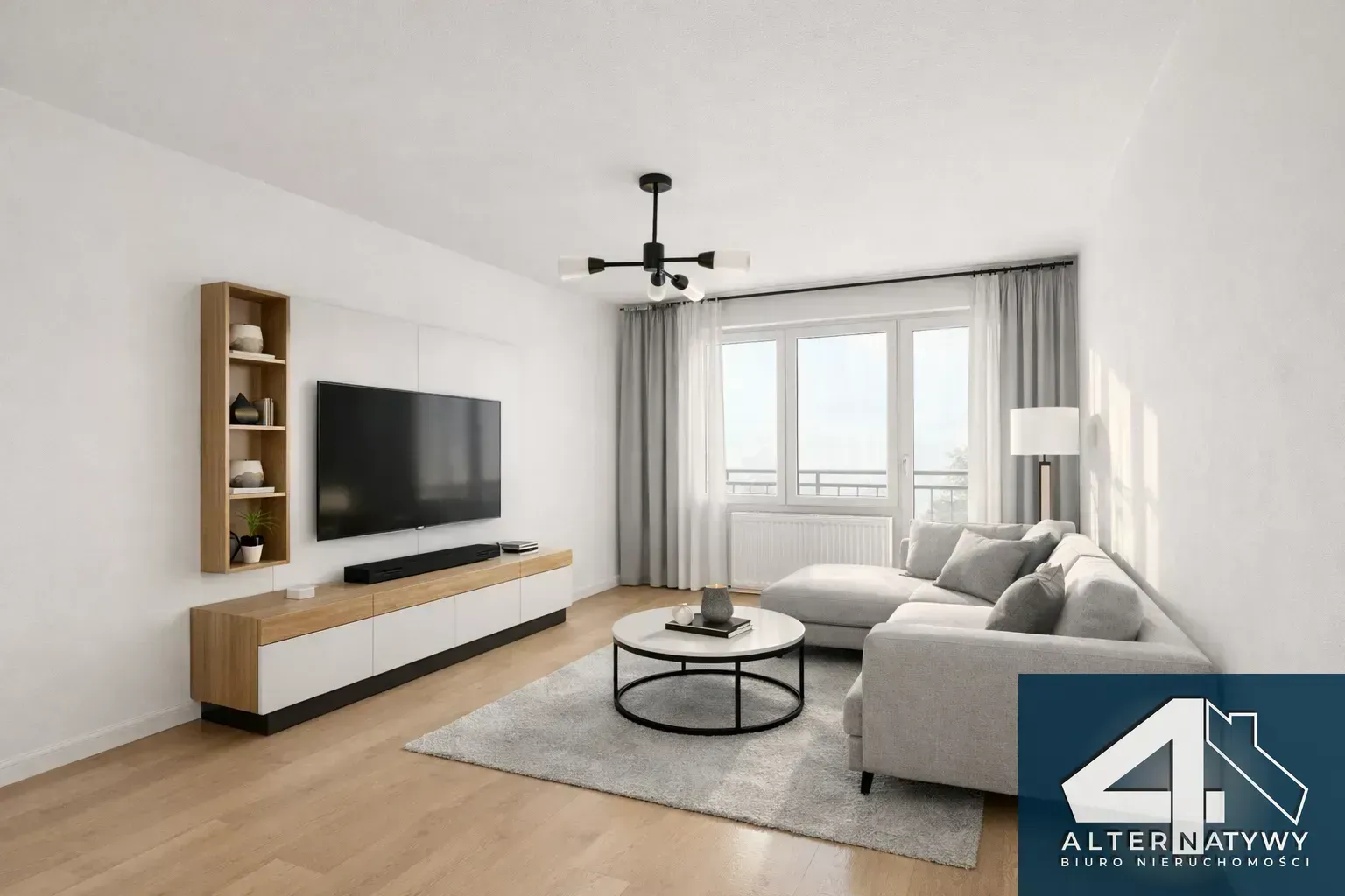 Piękny widok na miasto bez sąsiadów nad głową 1