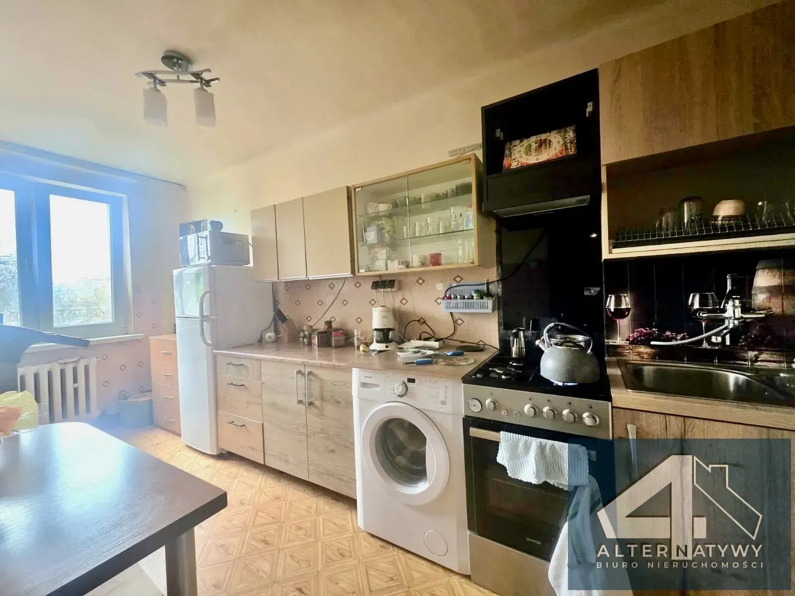 3 jasne pokoje+kuchnia+balkon, Azory, 55m 4