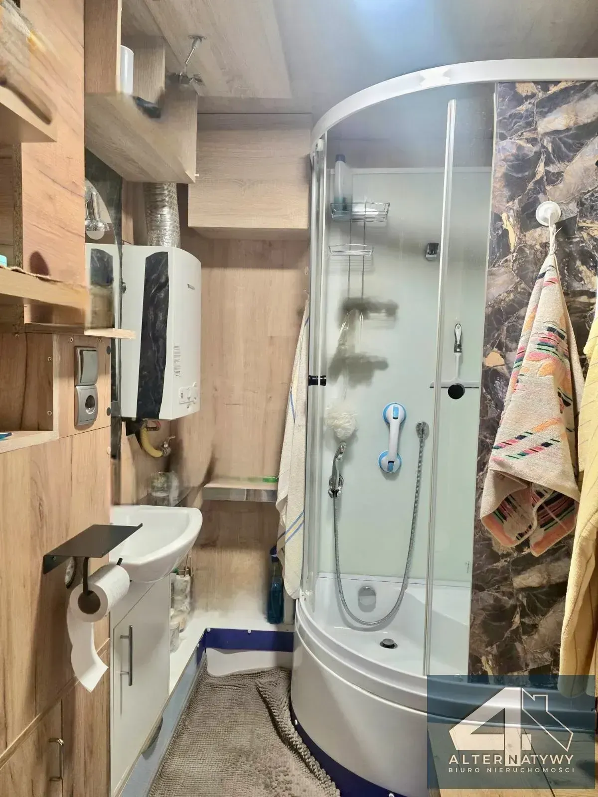 3 jasne pokoje+kuchnia+balkon, Azory, 55m 7