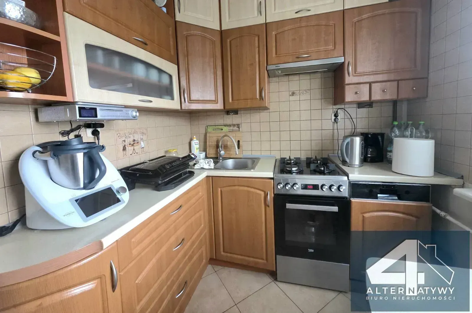 3 wyposażone pokoje+kuchnia, Jana Pawła, 60m 3