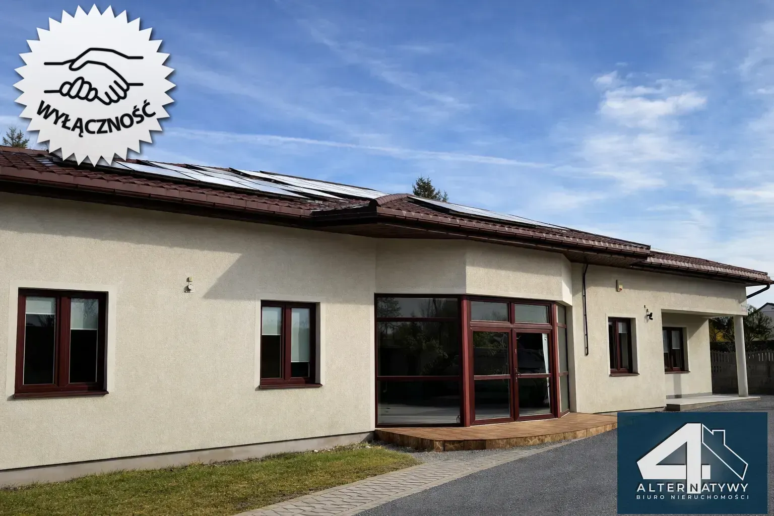 Showroom + biuro + magazyn przy A2 5