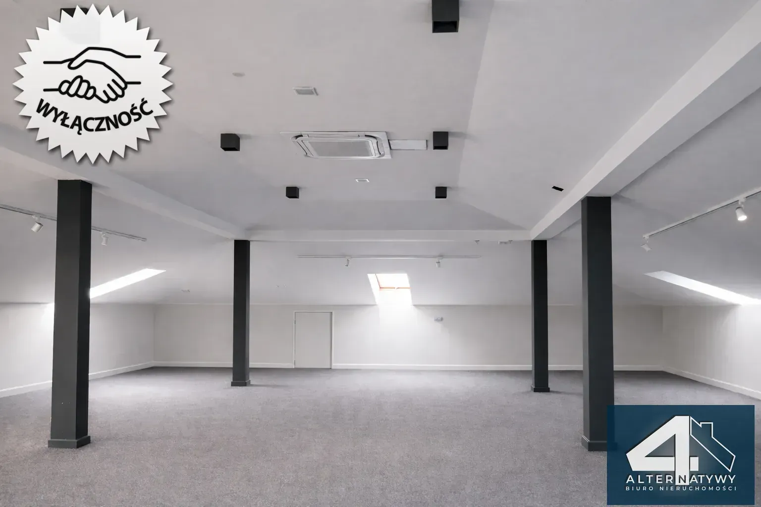 Showroom + biuro + magazyn przy A2 6