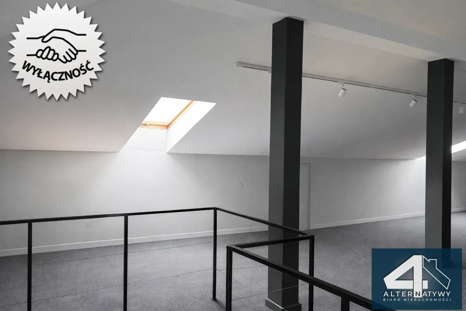 Showroom + biuro + magazyn przy A2 9