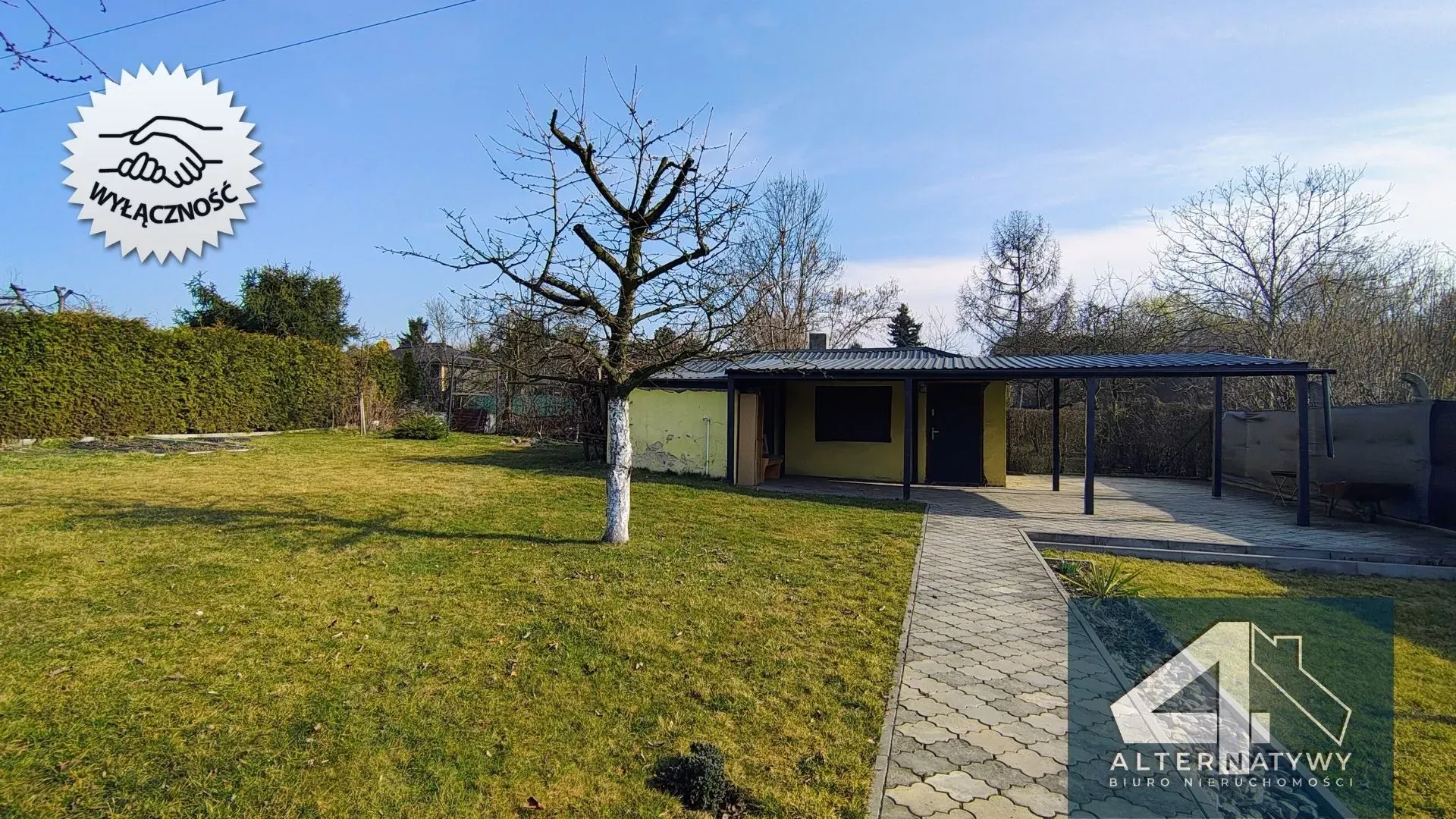 Zestaw: Wygodne M3 + Garaż + Ogród działkowy 20