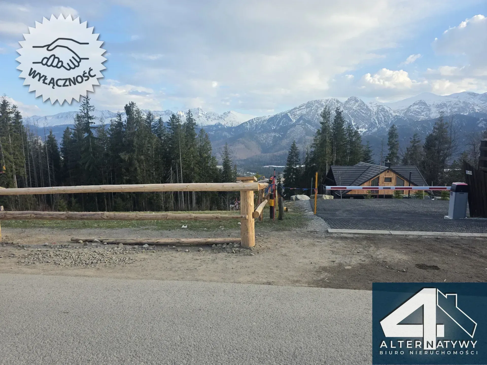 Działka na Gubałówce z widokiem na Tatry 2